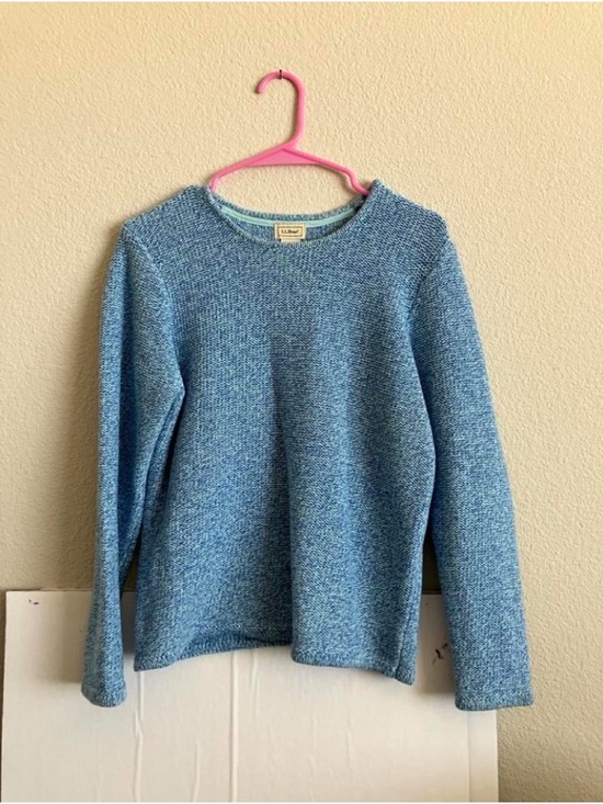 L.L. Bean Sweaters - L.L Bean Light Blue Crewneck Sweater